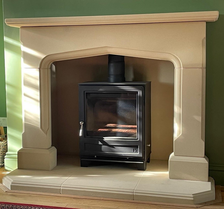 Stone Fire Place Surrounds Suitable for all Stove & Fuel Types